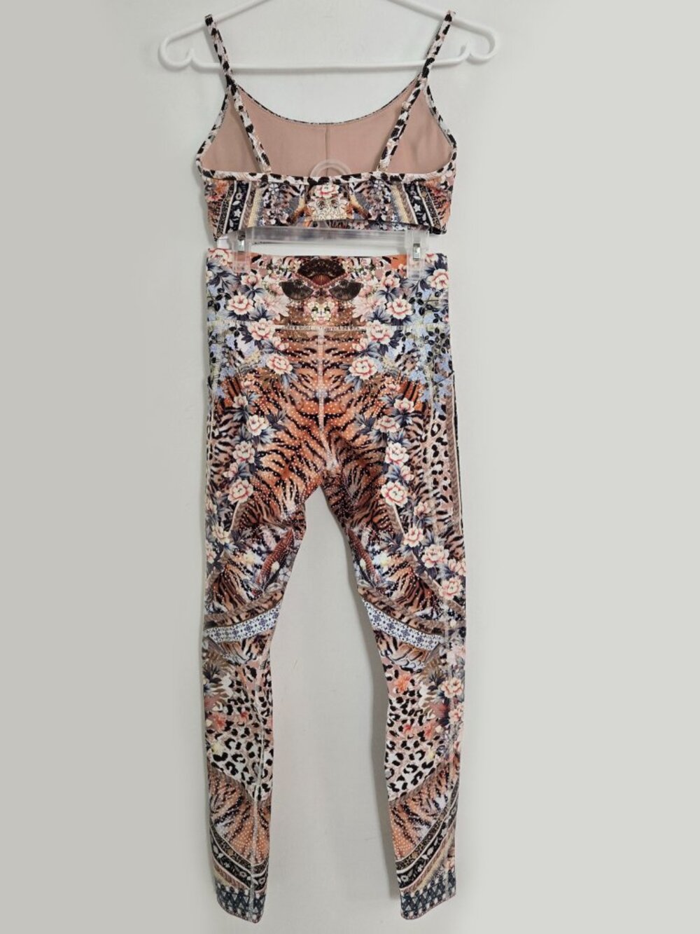 Camilla Moto Maiko Legging Active Wear Crop Set Size Small - Picture 5 of 14